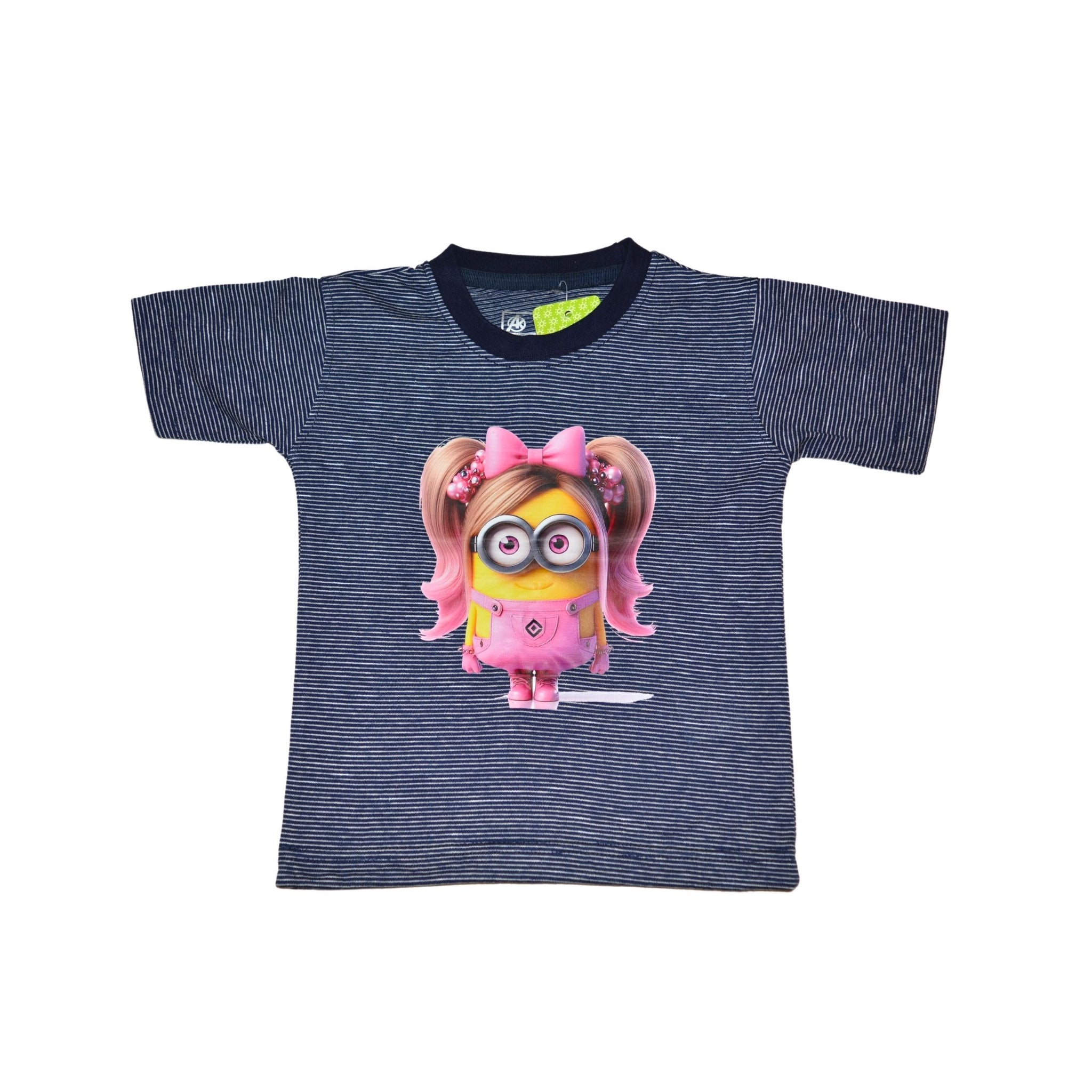 Minions In Pink Dress T-Shirt